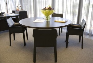 divorce mediation table