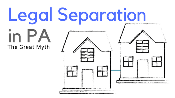 Legal Separation in PA
