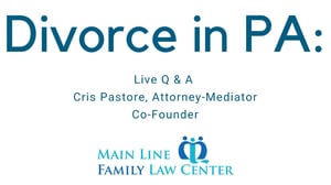 Divorce in PA_