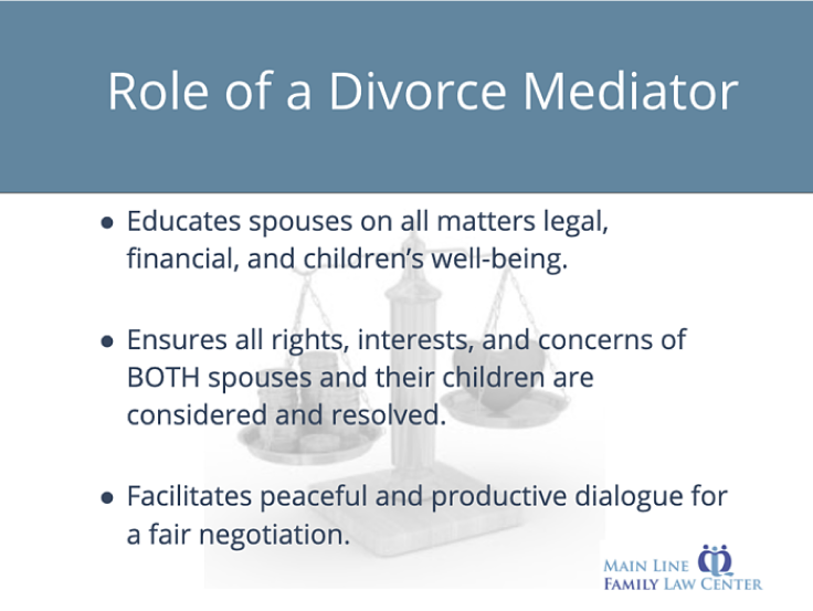 what divorce mediator does