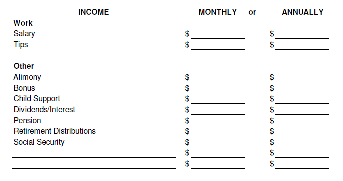 Income